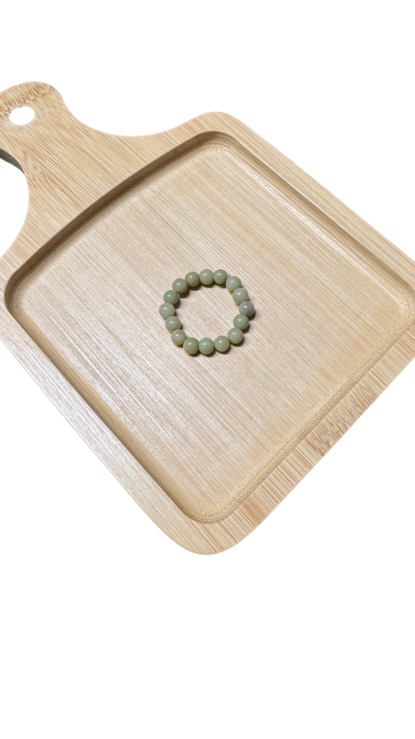4mm African Matcha Ring