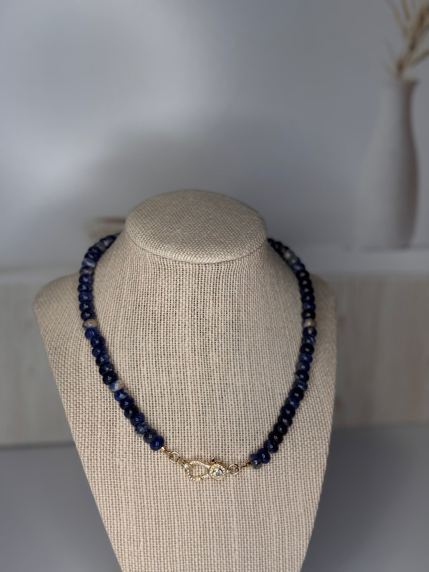 8. Natural Sodalite Necklace