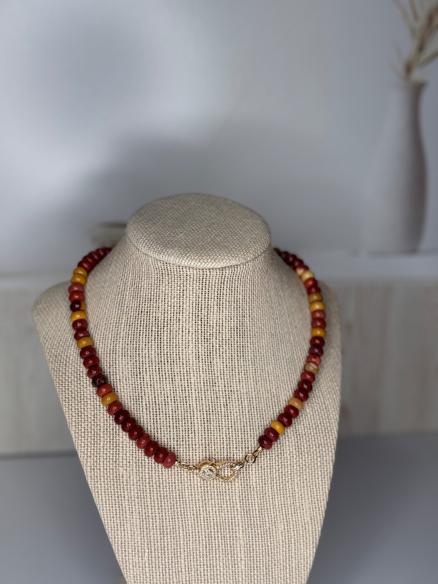 Natural Mookite Necklace