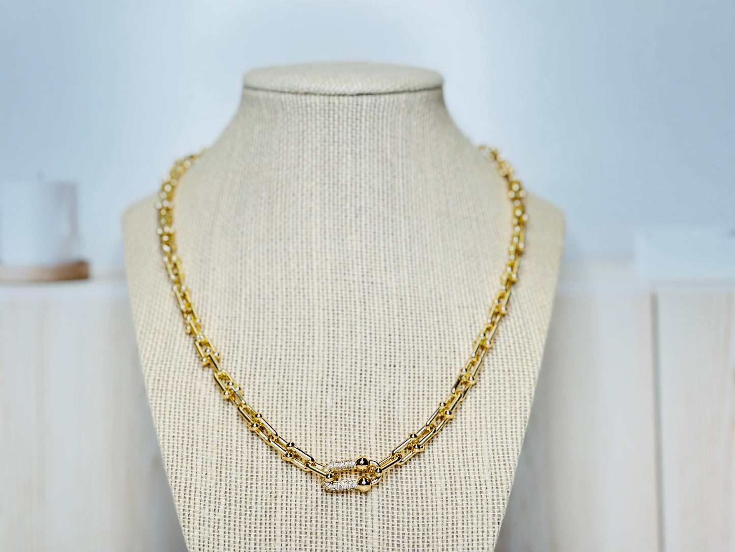U link Bling Necklace