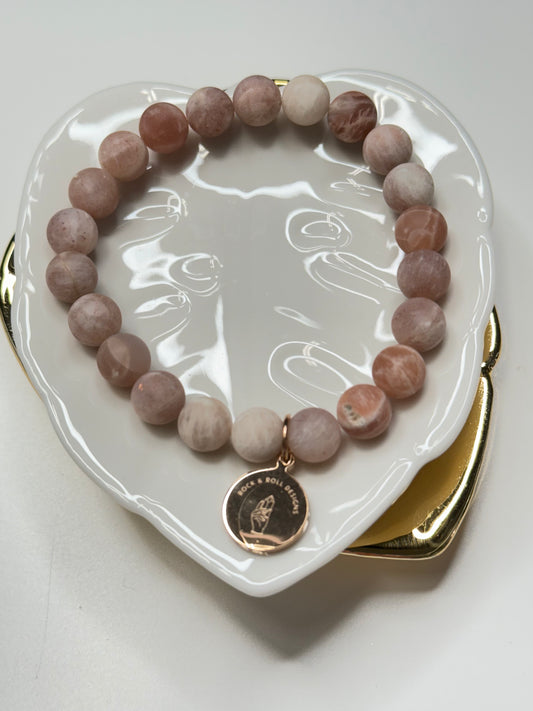 Matte Sunstone Bracelet