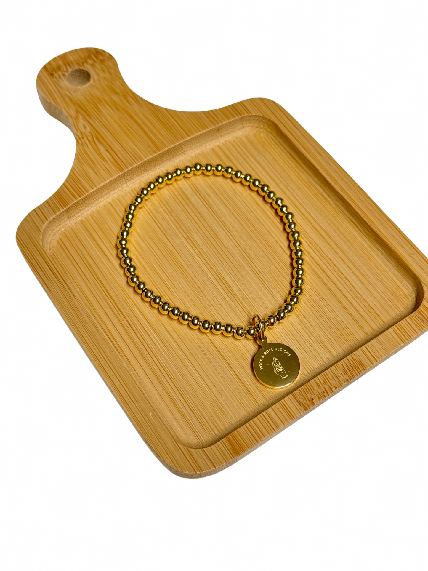 Gold Plated Beaded Bracelet