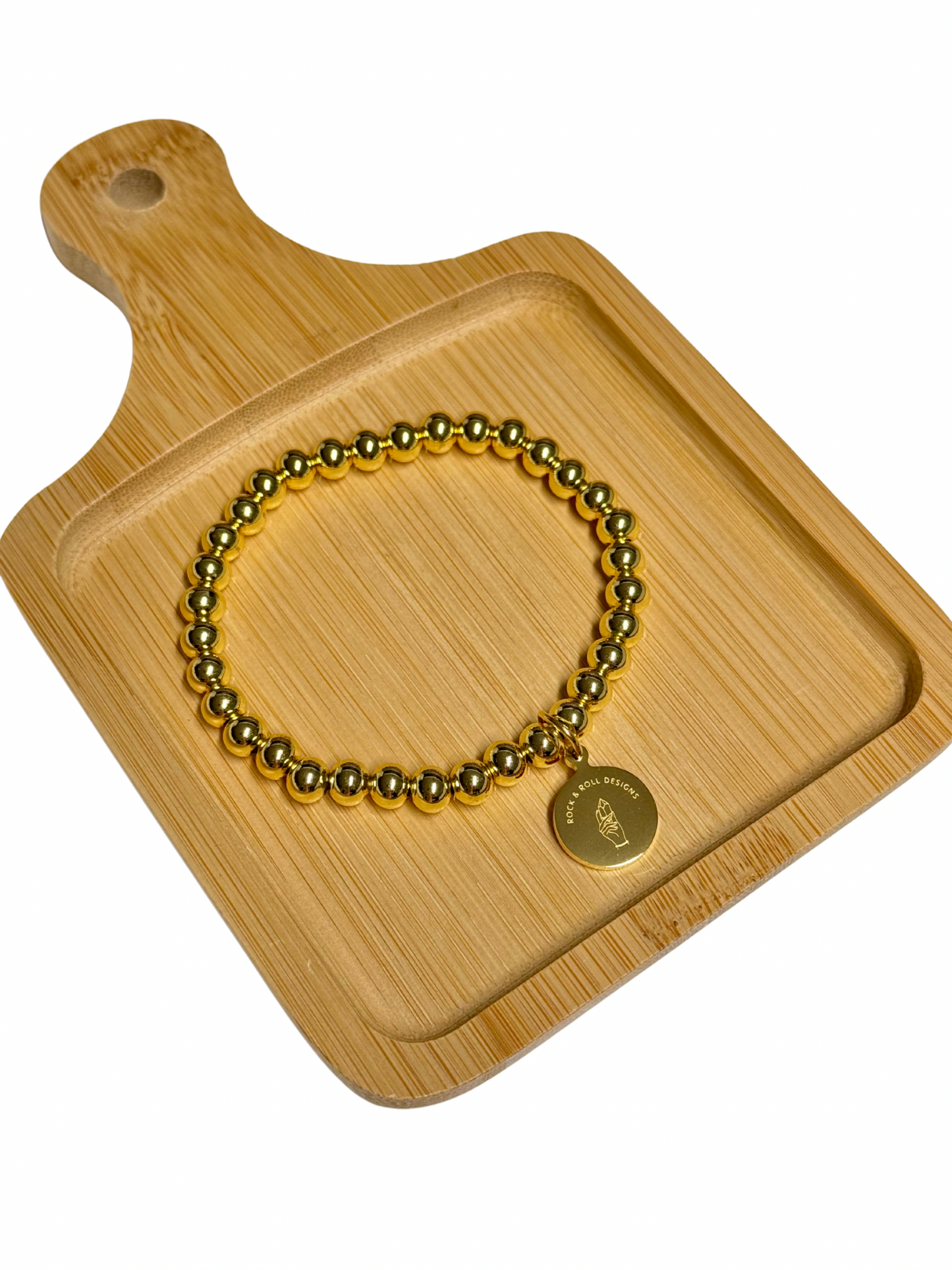 Gold Plated Beaded Bracelet
