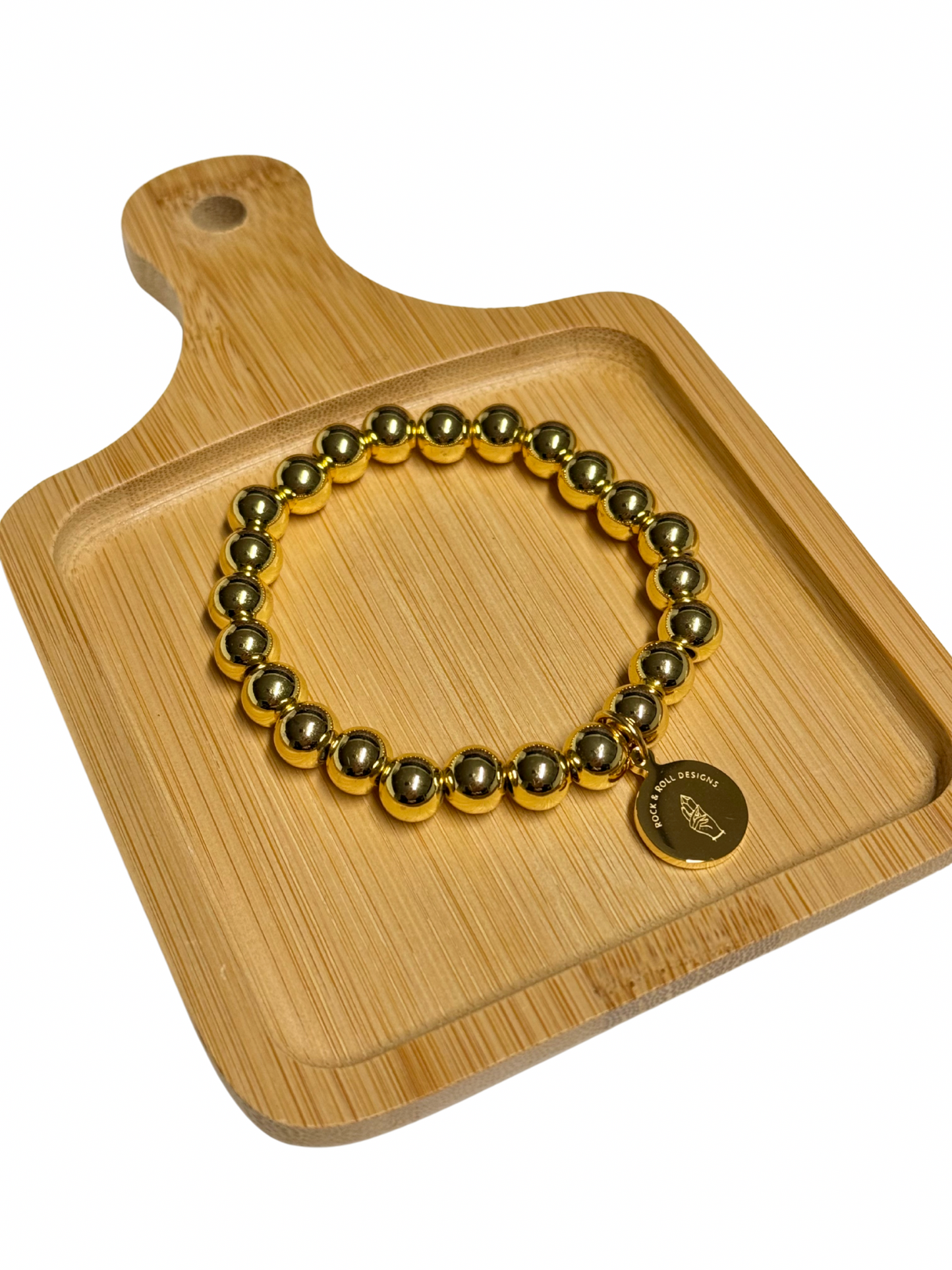 Gold Plated Beaded Bracelet