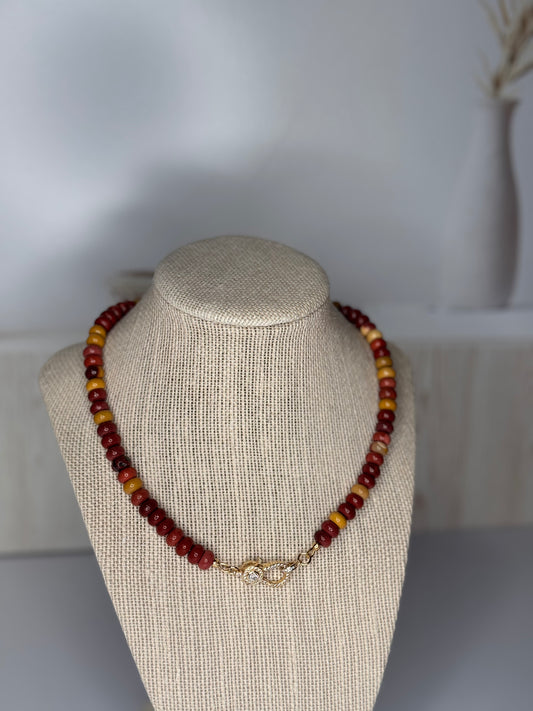 Natural Mookite Necklace