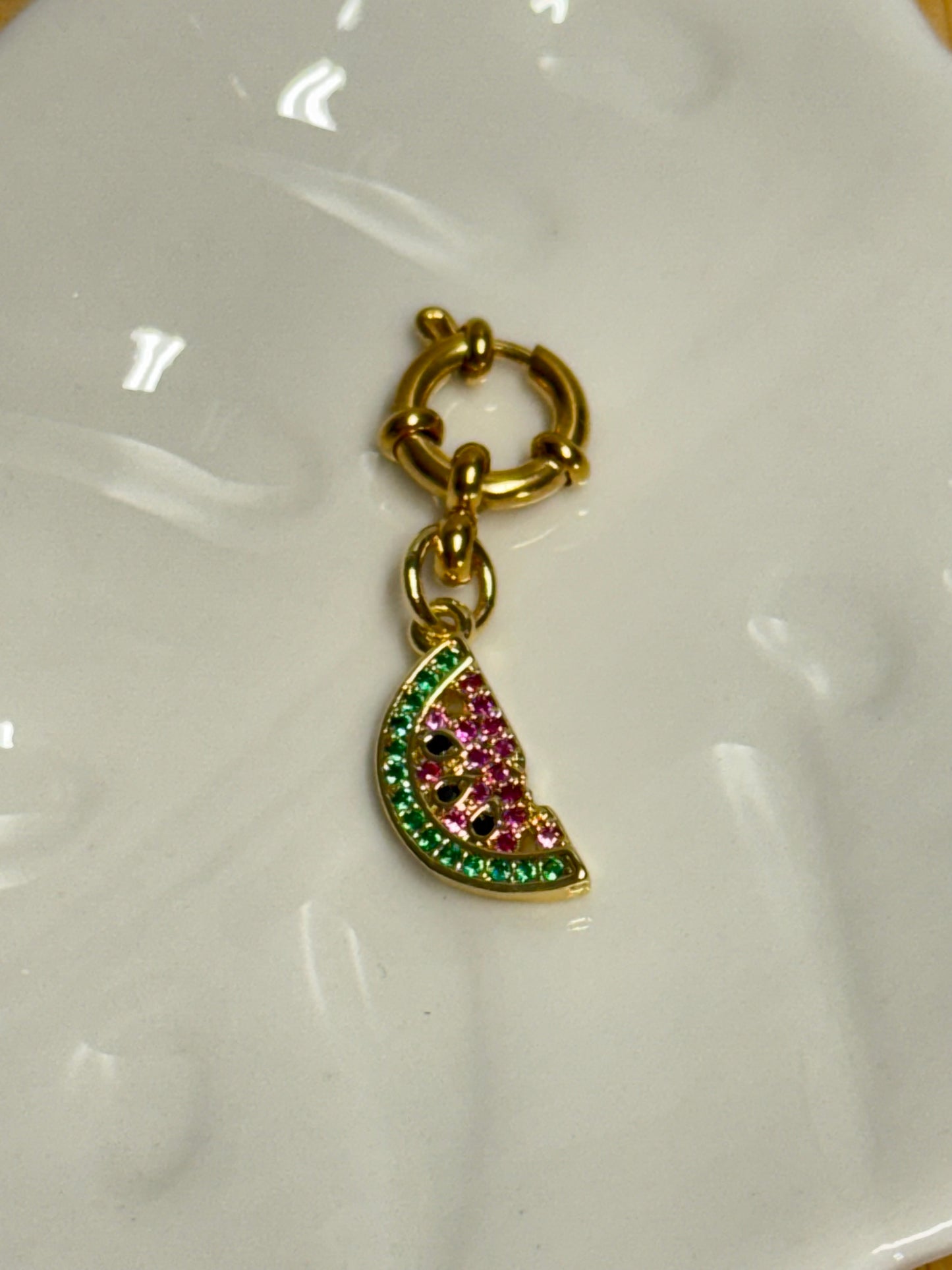Watermelon Slice Charm