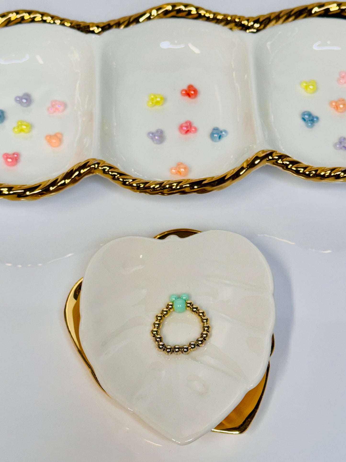 Balloon Mickey Ears Ring Stack