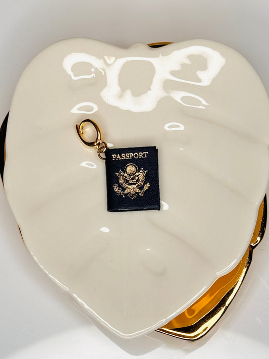 Tiny Passport Charm