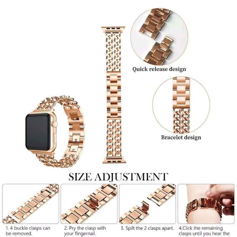 Chain-Link Watchband