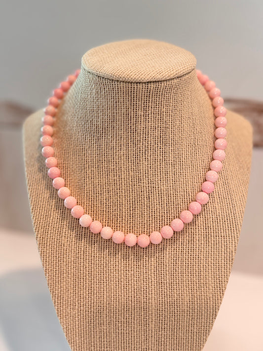 Pink Queen Conch Necklace