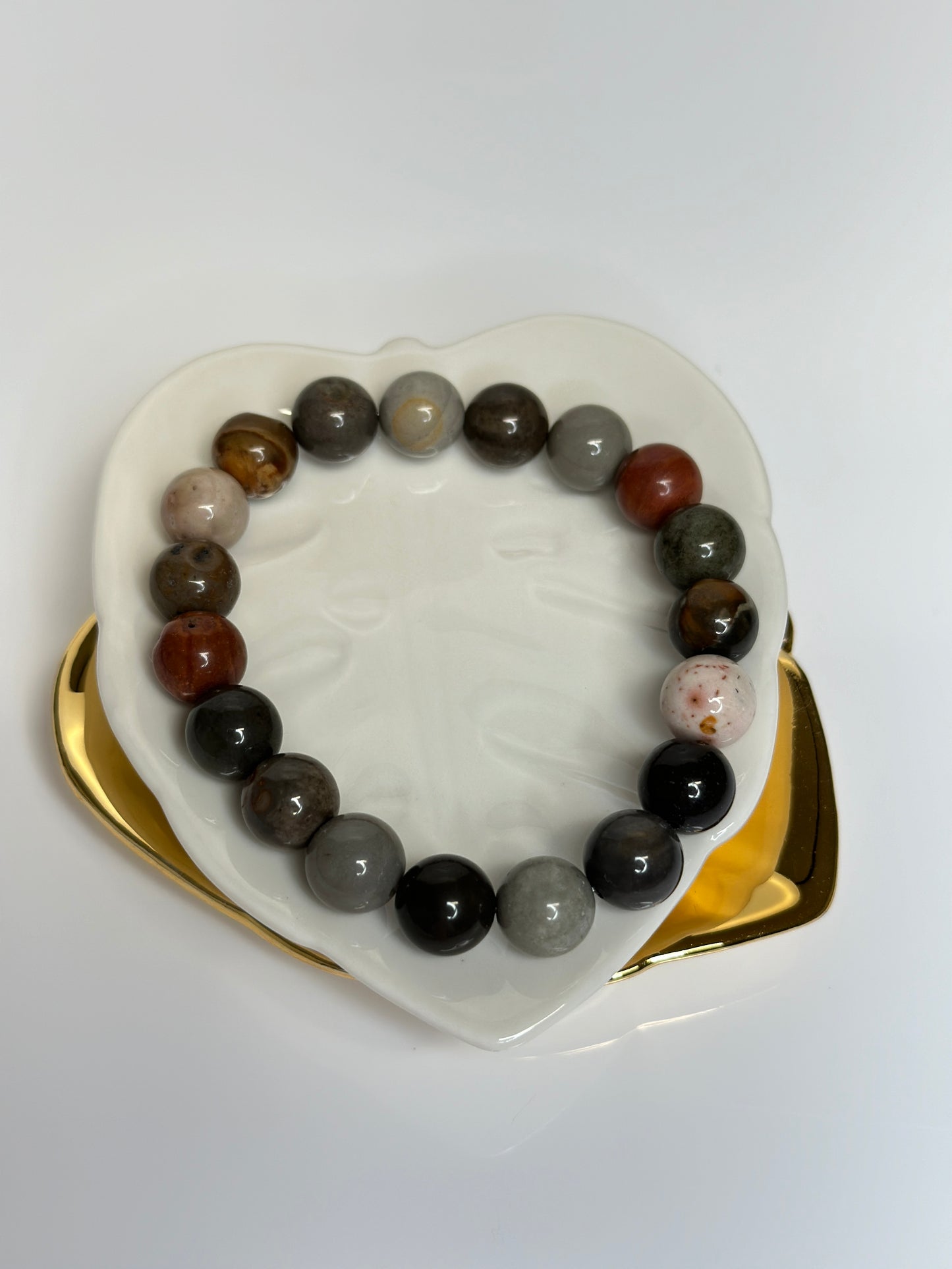 10mm Ocean Jasper Bracelet