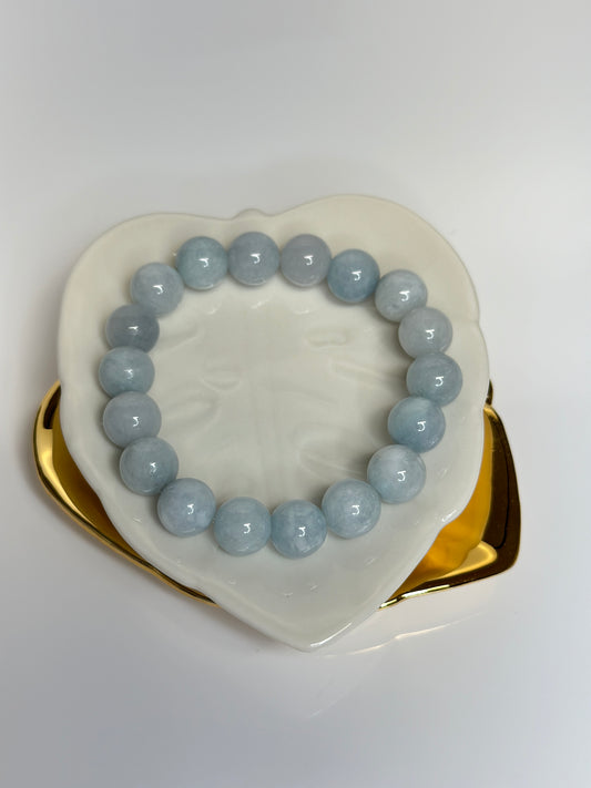 10mm Light Aquamarine Bracelet