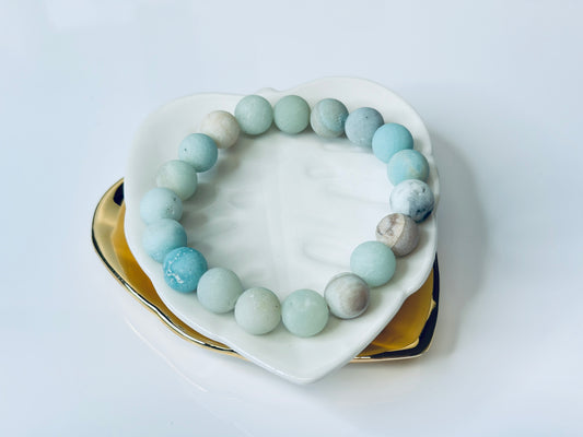 Matte Amazonite Bracelet