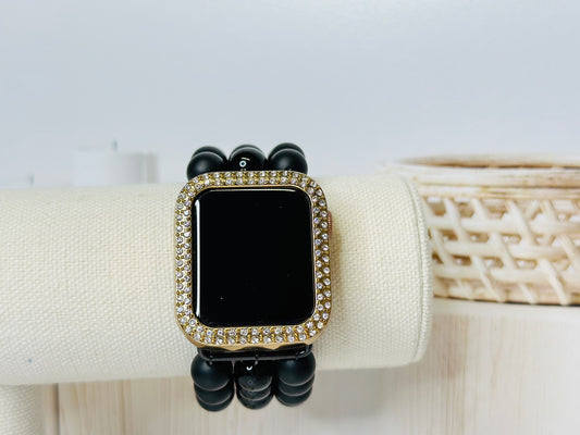Black Onyx Apple Watchband